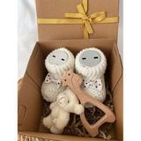 Tiny Wood Hoşgeldin Bebek, Unisex, Yenidoğan Organik Bebek Hediye Seti