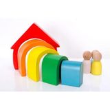 Tiny Wood Waldorf Ev Ahşap Oyuncak