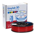 TinyLab 3D 1.75mm 1000gr Kırmızı PLA Filament 190-220°C Baskı Sıcaklığı - Yüksek Kalite, Çevre Dostu, Mükemmel Yapışma ve Pürüzsüz Yüzey