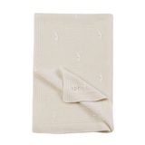 tinylamb Triko Krem Renk Bebek Battaniyesi 85x100cm Premium Bebek Battaniyesi