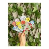 tinystoriestr Kitap Ayracı - Çiçek Temalı Özel Kesim 5