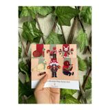 tinystoriestr Mıknatıslı Kitap Ayracı - Sonbahar Temalı 6 Adet - Magnetic Bookmark Page Marker
