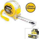 Tios Shop Krm 12 Adet 10MT x 25MT Şeffaf Stoplu Şerit Metre (5047) Krm - 10 x 25 m