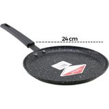 Tios Shop Krm 24CM Döküm Krep Tava (5047) Krm