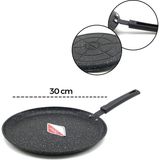 Tios Shop Krm 30CM Döküm Krep Tava (5047) Krm