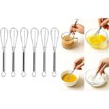 Tios Shop Krm 6pcs MİNİ=13CM Metal Çırpıcı (5047) Krm