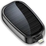Tios Shop Krm Güneş Enerjili Mini Powerbank 1200MAH Ultra Ince Taşınabilir Krm