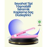 Tios Shop Krm Hafif ve Taşınabilir Seramik Kısa Saç Maşası – Seyahate Uygun Ergonomik ve Güvenli Tasa