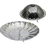 Tios Shop Krm Küçük Metal Buharda Sebze Pişirici Sepet Haşlama Aparatı (5047) Krm