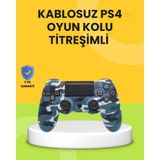 Tios Shop Krm Ps4 Uyumlu Kablosuz Oyun Kolu Ergonomik Çift Titreşimli Krm
