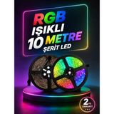 Tios Shop Krm Smart Şerit LED Kumandalı USB Enerjili Suya Dayanıklı Dekoratif Aydınlatma Krm