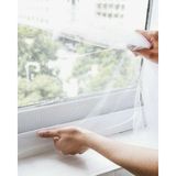 Tios Shop Krm Tül Pencere Sinekliği 100X150 cm Çift Taraflı Bant Hediyeli Kolay Takılan Krm