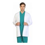 TıpMod Bay Orta Boy Ceket Yaka Doktor Önlüğü - Beyaz
