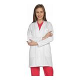 TıpMod Kadın Orta Boy Ceket Yaka Doktor Önlüğü - 3XL - Beyaz
