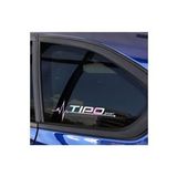Tipo Yan Cam Sticker Oto Kapı 20 Cm X 7 Cm Hologram c34