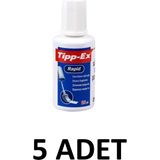 Tipp-Ex Beyaz 5 Adet 20 ml Daksil Sünger Uç Sıvı Silici