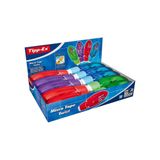Tipp-Ex Micro Tape Twist düzeltme rulosu, koruyucu kapaklı, 4 renk, 8 m x 5 mm, 10'lu paket, ofis, ev ofis veya okul için ideal
