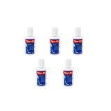 Tipp-Ex Rapid Sıvı Silici 20 ml, 5'li Paket, Beyaz