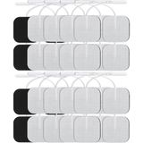 Tıpteknik Market Tens Elektrod Pedi Extra Güçlendirilmiş Yapışkanlı Kumaş - 5 x 5 cm - 10 Paket - 40 Adet
