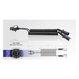 TIR DORSE ELEKTRİK KABLOSU 7'Lİ X 2 (3'LÜ) (ADAPTÖR) (13 KABLOLU) (4.5 MT)