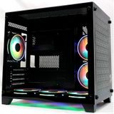 Tiranozor Ti-Game Pulse Black 6 Rgb Fan Black Mesh Gaming Kasa Power Yok