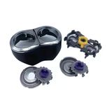 Tıraş Başlığı, Philips İle Uyumlu, Kapak Tutucu Aksesuarları, Hq6070, Hq6071, Hq6073 İçin Uygun, Tıraş Bıçağı, Kapak Başlığı Kapağı, Destek Parçası (Siyah 1 Takım)