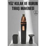 Tıraş Makinesi Kulak Burun ve Yüz Temizleyici Şarjlı Mini Midastech - 1