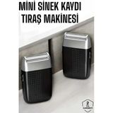 Tıraş Makinesi Mini Sinek Kaydı Şarjlı Taşınabilir Paslanmaz Çelik P205265s722
