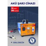 Tır/kamyon Akü Şarj Cihazı 12 Volt 90 Amper - 5 Yıl Garanti