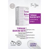 Tırnak Ayak Bakım Seti Losyon&sprey Kaşıntı, Koku, Mantar Gidermeye Yardımcı 2'li Set FYTR049348