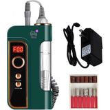 Tırnak Freze Törpü Makinesi 50W Elektrikli - Şarjlı Pratik Taşınabilir Yeşil