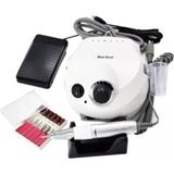 Tırnak Marketi Nac. Nail Drill 30 Watt Elektrikli Törpü Makinesi 4 Lü Uç Takımı ile