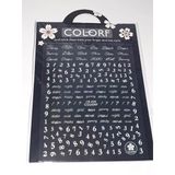 Tırnak Sticker Cb-009 W