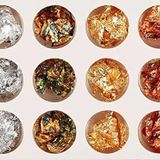 Tırnak Süsleme Kırık Folyo Parçaları 12'li set Potal Nail Art