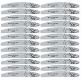 Tırnak törpüsü STALEKS EXPERT NFE-40-150/180-25 yarım ay, çift taraflı, 150/180 gr, ince köpük tabaka, 25 adet