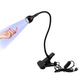 Tırnaklar için UV Işık, AolKee Mini UV Tırnak Lambası 5 W, Led Tırnak Lambası, Jel Çiviler için UV Lambaları, Tırnak Kurutucu, Ultraviyole USB LED Klipsli