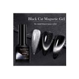 Tırnakmania Black Cat Magnetic 7 ml (Siyah) Kedi Gözü Manyetik Oje (56575)