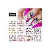 tırnakmania Su transferli nail art sticker D010 (52377-2) 4001