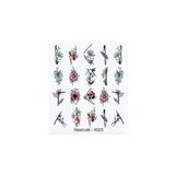 Tırnakmania Su Transferli Nail Art Sticker X023 (49831-23) 3885