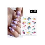 Tırnakmania Su Transferli Nail Art Sticker X122 (53013-22) 3956