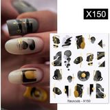 Tırnakmania Su Transferli Nail Art Sticker X150 (55344-5) 3981