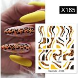 Tırnakmania Su Transferli Nail Art Sticker X165 (55344-20) 3995