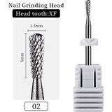 Tırnakmania Tungsten Freze Ucu Smal Drop L (55470-2)