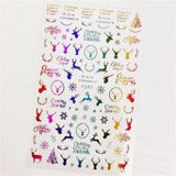 Tırnakmania Üç Boyutlu Yapışkanlı Sticker F597