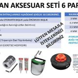 TIRPAN BAKIM VE ÇALIŞMA SETİ-BAŞLIK-MİSİNA-GÖZLÜK-GRESS-BUJİ ....