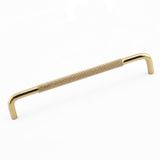 Tırtıklı Altın Gold Metal Kulp 224 Mm 22.4 Cm Mobilya Çekmece Dolap Dolabı Modern Kapak Kulpları