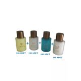 Tırtıklı Boş Flip Top Kapaklı Kolonya - Dezenfektan Şişesi 12 Adet 50 Ml - 50 Ml