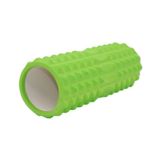 Tırtıklı Foam Roller Masaj Köpüğü Köpük Rulo Yuvarlama Köpüğü Omurga Uyumlu 33 Cm yesil