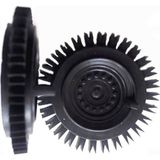 Tırtıklı Tekerlek Ø50mm 10 Adet Akıllı Araba Robot İçin