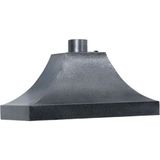 Tiryaki Gri Boyalı Çay Ocağı Kazanı Davlumbazı 80 cm 2 Gözlü Çay Kazanına Göre Davlumbaz A++ Safir